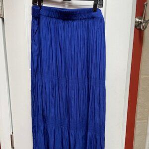 Chico's Royal Blue Maxi Skirt Size 3